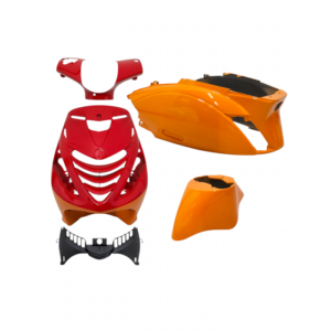 KIT CARENAGE ZIP SP ORANGE/ROUGE
