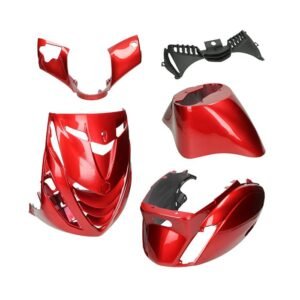 KIT CARENAGE ZIP SP ROUGE BORDEAUX BRILLANT