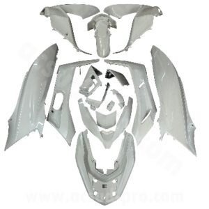 KIT CARROSSERIE ADAPT. HONDA PCX 125CC 2018-2020 (15 PIECES) BLANC PERLE