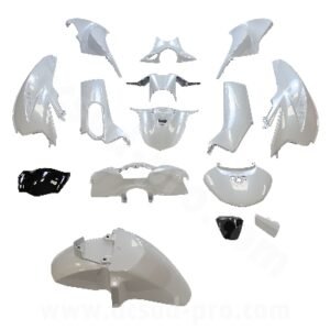 KIT CARROSSERIE ADAPT. HONDA SH125 / 150CC 2020-2024 BLANC (15 PIECES)