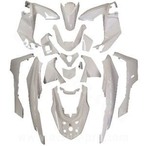 KIT CARROSSERIE ADAPT. HONDA PCX 125CC 2025 (17 PIECES) BLANC